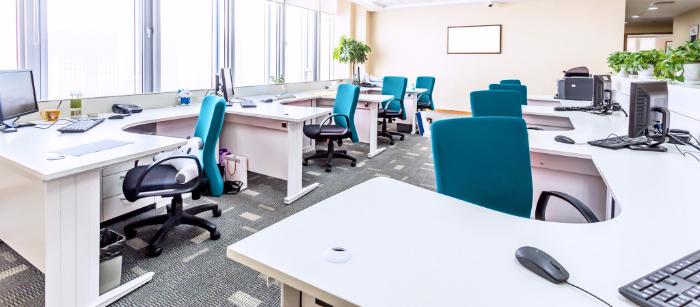 Расстановка мебели в офисе — залог успеха компании